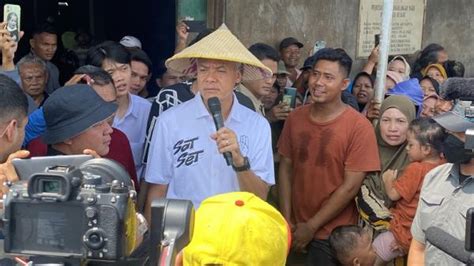 Ganjar Bertemu Petani Di Demak Dengar Keluhan Hingga Ungkap Rencana