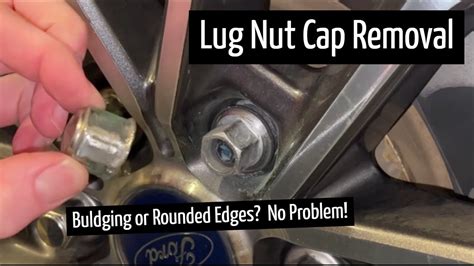 Lug Nut Cap Removal YouTube