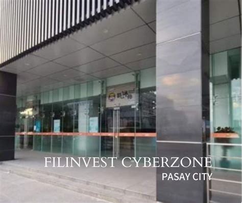 Office Space Retail For Rent In Filinvest Cyberzone Bay City Pasay