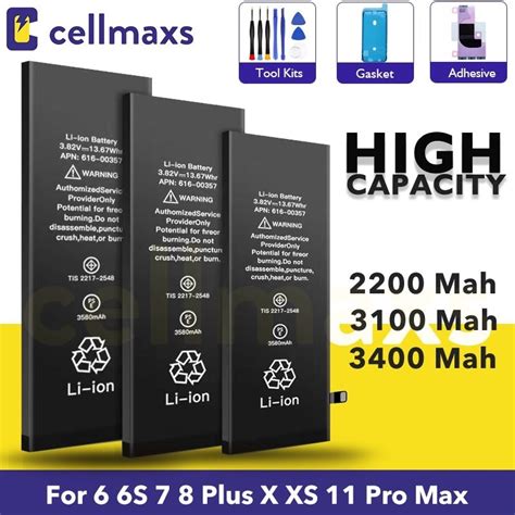 Cellmaxs Pin Dung L Ng Cao Cho S Se S Plus Se X Xs Xr Max