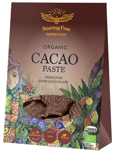 Buy Superfoods Raw Organic Cacao Paste Online Faithful To Nature