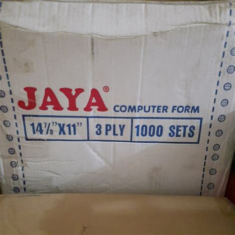 Jual Kertas Komputer Continuous Form X Jaya Kertas Karbon