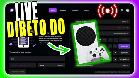 Como Fazer Live Direto Do Xbox Series S Youtube