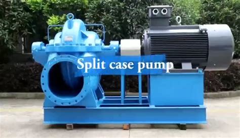 Horizontal Centrifugal Double Suction Casing Cast Axially Split Case