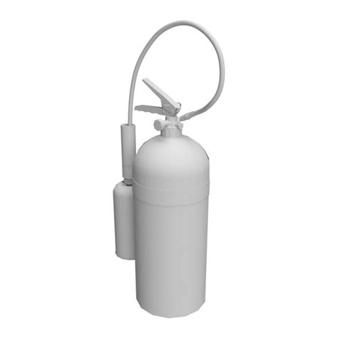 Premium Photo D Rendering Fire Extinguisher On White Background