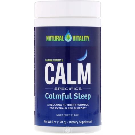 Natural Vitality Natural Calm Calmful Sleep 6 Ounce - Walmart.com