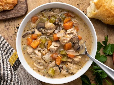 Turkey And Wild Rice Soup Tastes Like Happy Food And Recipe Blog