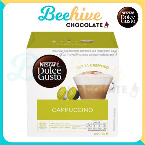 Nescafe Dolce Gusto Cappuccino Capsule Coffee 186 4g