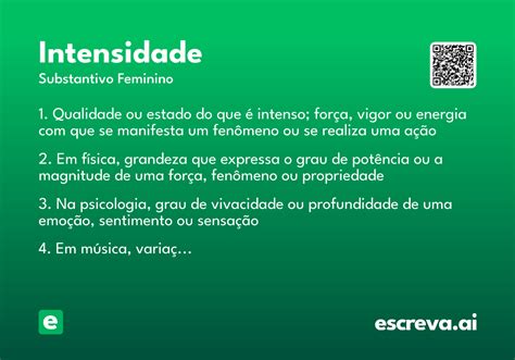 Significado Da Palavra Intensidade - 5