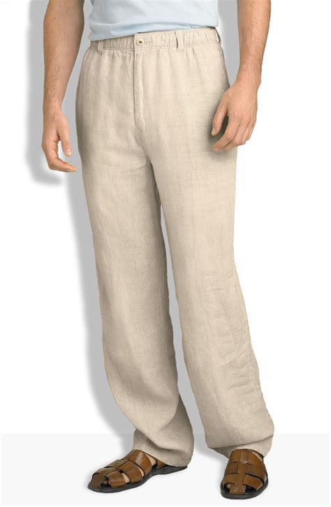 Tommy Bahama Linen On The Beach Pants In Beige For Men Natural Lyst