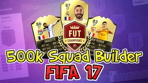 The Best K Squad On Fifa Fifa Squad Builder Youtube