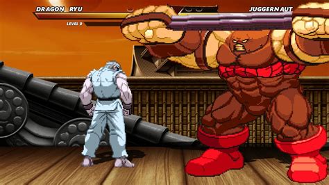 Dragon Ryu Vs Juggernaut Highest Level Insane Fight Youtube