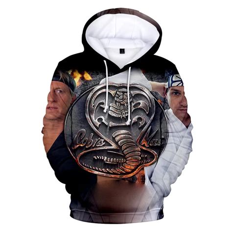 Cobra Kai Hoodies - Cobra Kai Series 3D Print Hoodie | Cobra Kai Shop - Official Cobra Kai ...