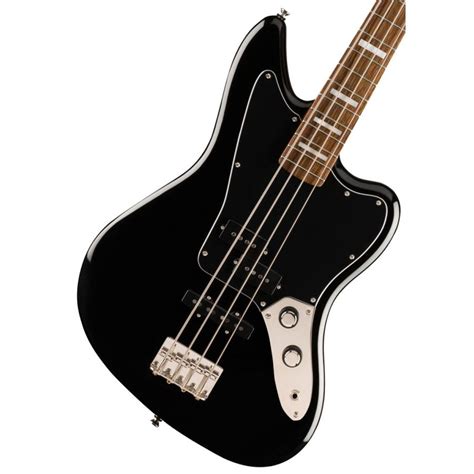 Squier By Fender Classic Vibe Jaguar Bass Laurel Fingerboard Black