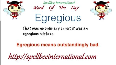 Egregious Definition