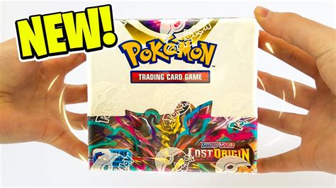 New Pokémon Lost Origin Booster Box Opening Youtube