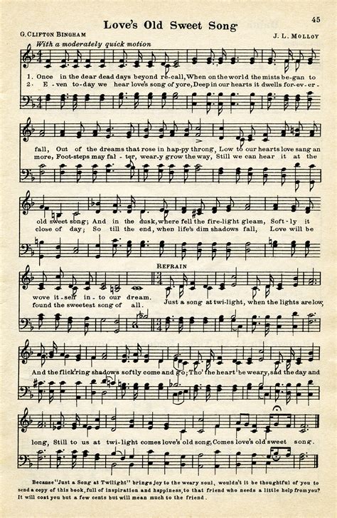 Free Printable Sheet Music
