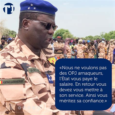 tchadinfos on Twitter Le DG de la Gendarmerie le General Hoïnati s