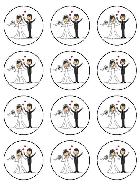 30 Personalised Cake Cupcake Toppers Edible Image Wafer Etsy