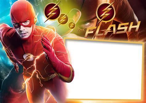 Moldura The Flash Png Imagem Legal