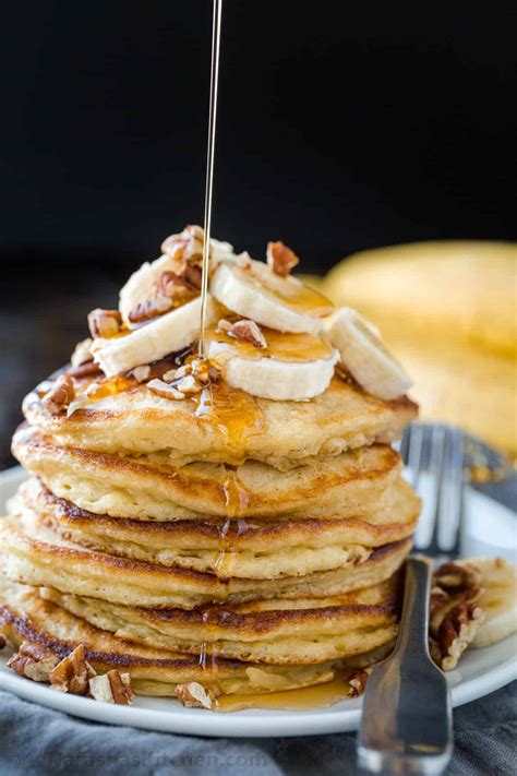 Easy Banana Pancakes Video Natashaskitchen