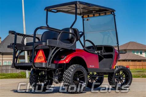 New Demo 2021 Ezgo Valor Lifted 4 Passenger Ckds Golf Carts