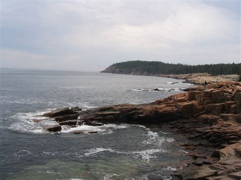 Atlantic Coast Near Thunder Hole Acadia National Park Ma Flickr