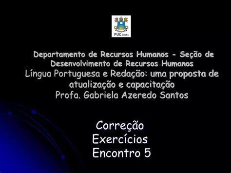 Ppt Corre O Exerc Cios Encontro Powerpoint Presentation Free