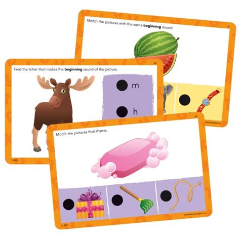 Hot Dots Jr Beginning Phonics Cards