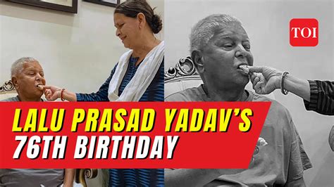 Rjd National President Lalu Prasad Yadav Celebrates Th Birthday