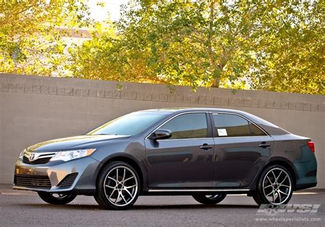 2012 Toyota Camry With 20 Giovanna Monza In Machined Black Chrome S S