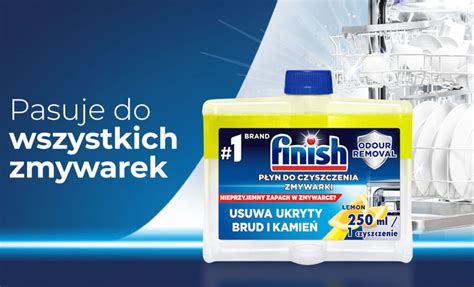 FINISH Lemon 250 ml Płyn do czyszczenia zmywarek niskie ceny i opinie