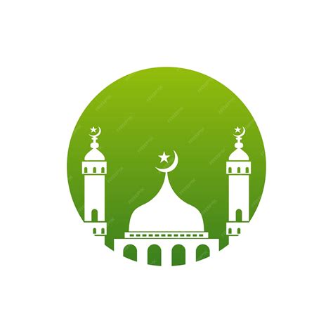 premium vector islamic mosque logo design
