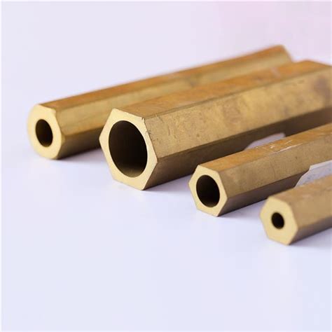 Brass Tube Hexagonal