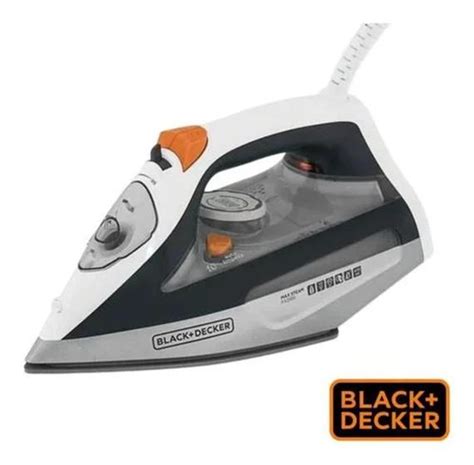 Ferro Para Passar Roupa Blackdecker Vapor Base Cer Mica V Black