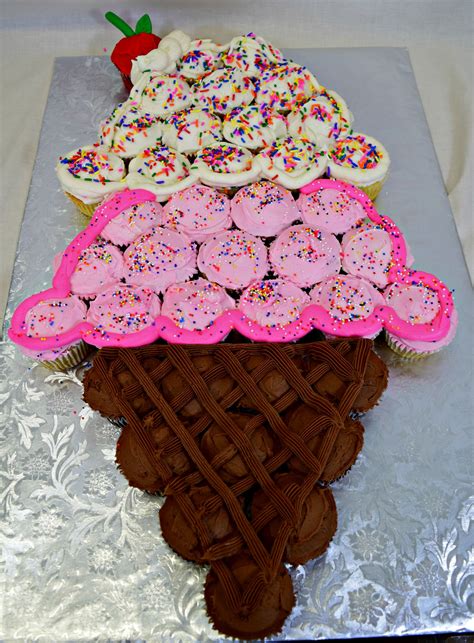 Ice Cream Cone Cupcake Cake Made By Paisley Cakes Blackfoot Idaho