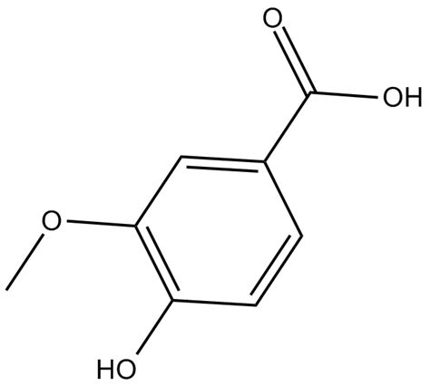 APExBIO - Vanillic acid | CAS# 121-34-6