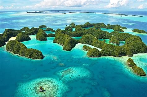 Rock Islands Southern Lagoon Palau Worldatlas