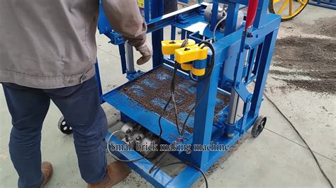 Egg Laying Small Manual Concrete Cement Block Brick Making Machine For