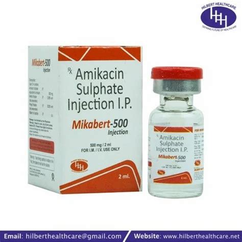 Amikacin Sulphate Injection 500mg At Rs 105 Vial Manimajra ID