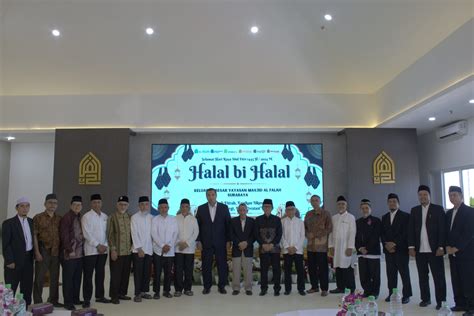 HALAL BIHALAL KELUARGA BESAR YAYASAN MASJID AL FALAH SURABAYA - Yayasan ...