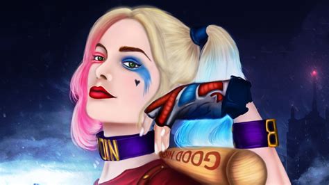 #1412032 harley quinn, superheroes, artwork, artist, hd, 4k, deviantart
