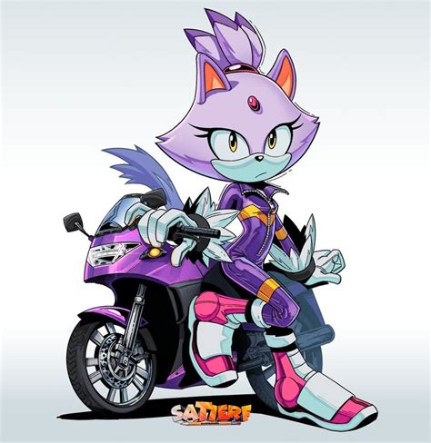 Blaze The Cat Sonic Drawn By Satierf Danbooru