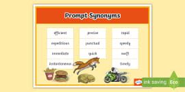 Nuance Synonyms Word Mat Teacher Made Twinkl