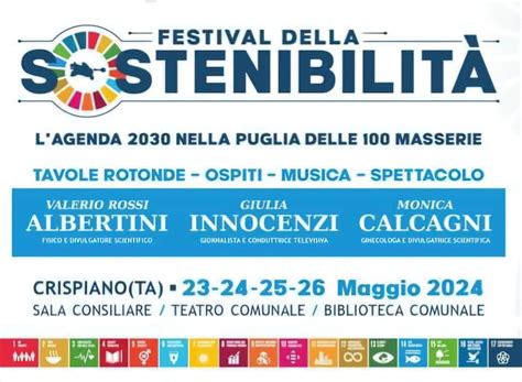 Rete Dei Comuni Sostenibili A Crispiano Torna Il Festival Della