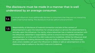 Asci Guidelines Influencer Advertising In Digital Media Pdf