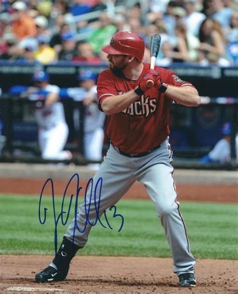 Autographed JASON KUBEL 8X10 Arizona Diamondbacks Photo Main Line