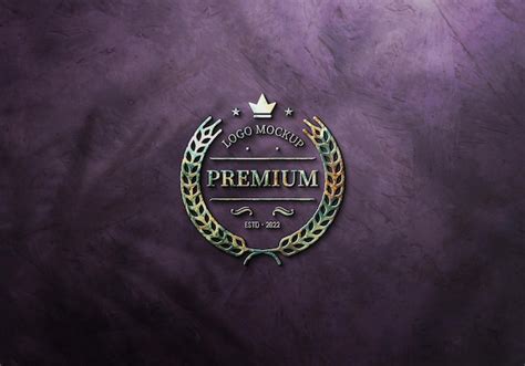 Maqueta De Tablero De Letrero De Logotipo Archivo Psd Premium