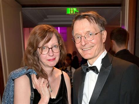 Pärchenauftritt Karl Lauterbach mit Freundin beim Bundespresseball