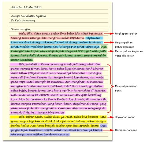 Surat Pribadi Untuk Sahabat | Panduan Menulis dan Contohnya - Ilmu Bahasa